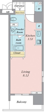 クリオ赤羽壱番館の物件間取画像